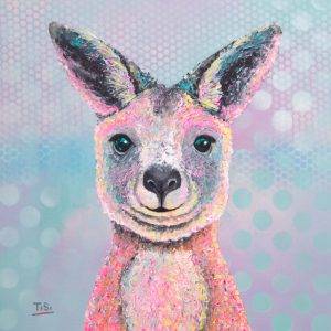 Pop Art Känguruh "Jumper" © Silke Timpe 2022