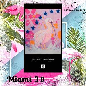 Teilnahme Zertifikat Artbox Project Miami 3.0 Silke Timpe
